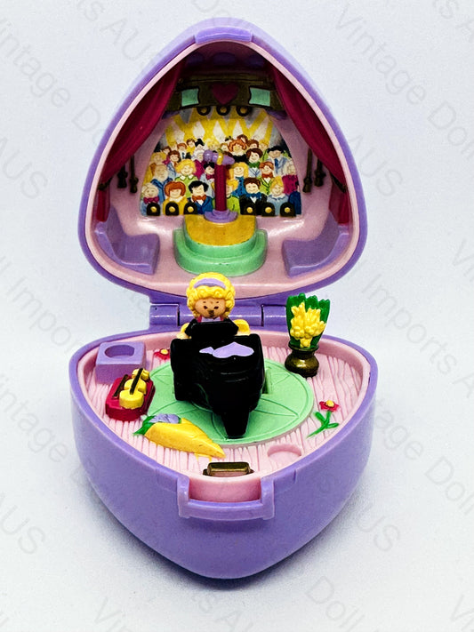 1991 Polly Pocket Piano Recital Ring Box image 0