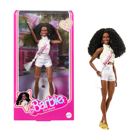 Barbie Signature Barbie The Movie Disco President Barbie Doll image 0