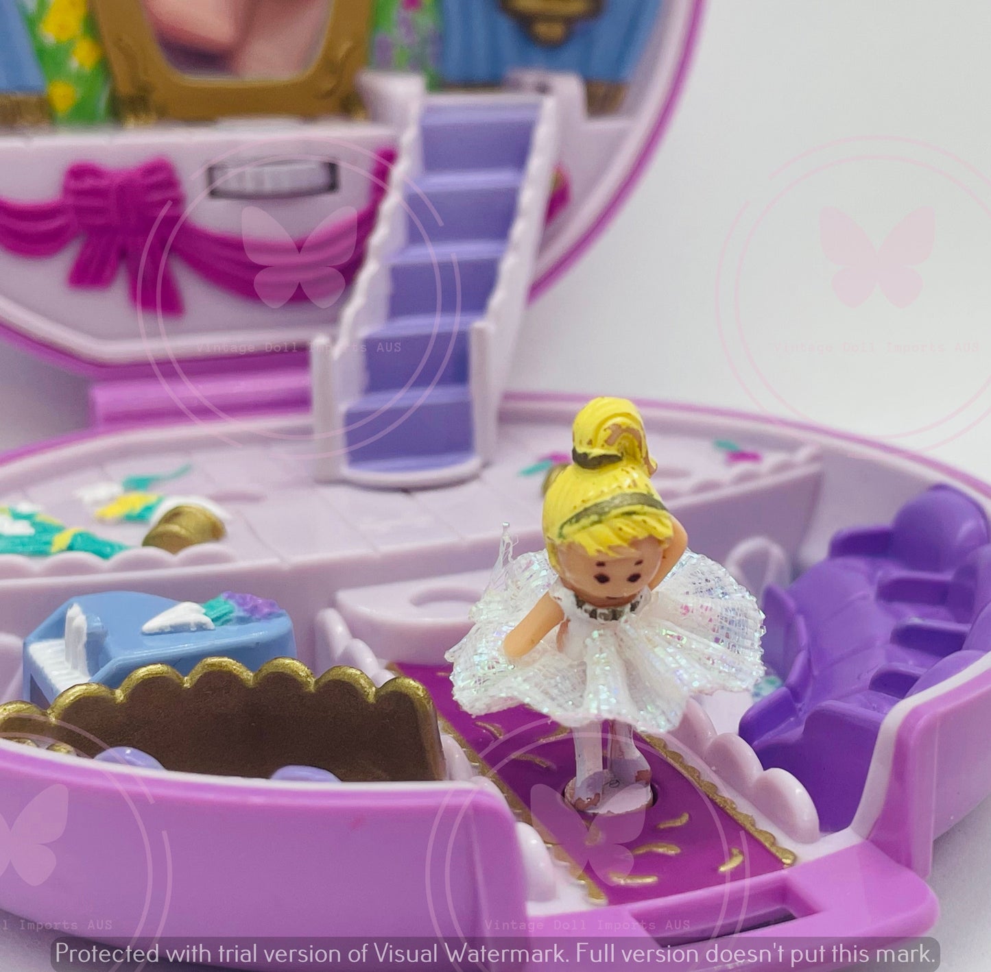 Polly Pocket Hand Made Sparkle Tutu for Various Playsets White image 2