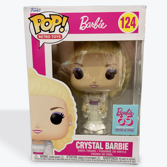 Funko Pop! Vinyl Crystal Barbie 65th Anniversary # 124 BNIB image 0