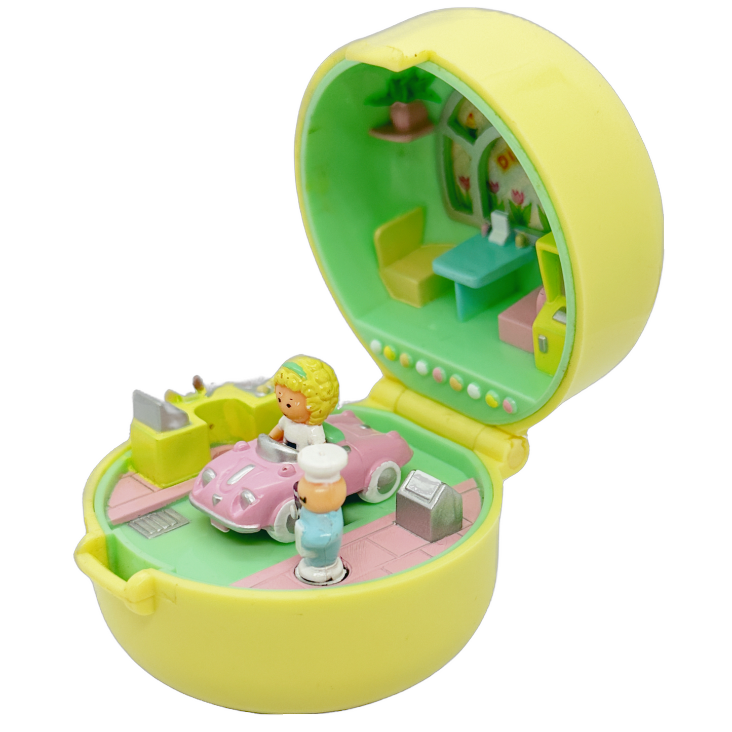 1991 Polly Pocket 50's Diner Ring Complete