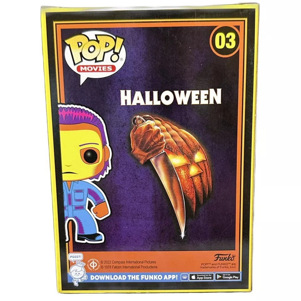 Funko Pop! Vinyl Funko Halloween Michael Myers Special Edition # 03 BNIB image 3