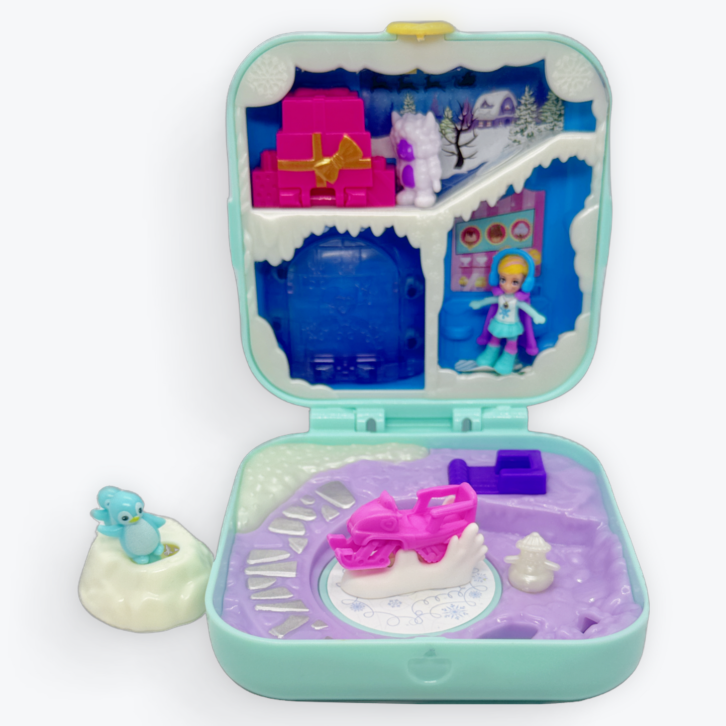 Polly Pocket 2018 Hidden Hideouts Frosty Fairytale Playset GDL85