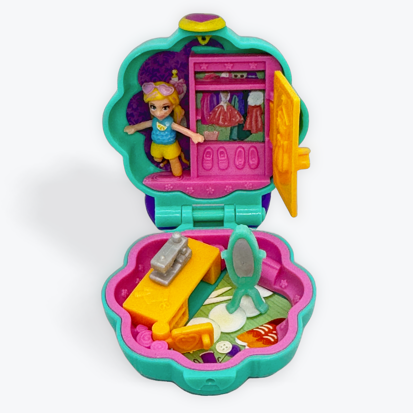 Polly Pocket Tiny World Locket Bundle