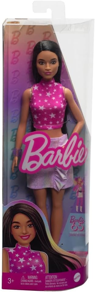 Barbie Fashionista Doll #215, 65th Anniversary Rockers Inspired Doll