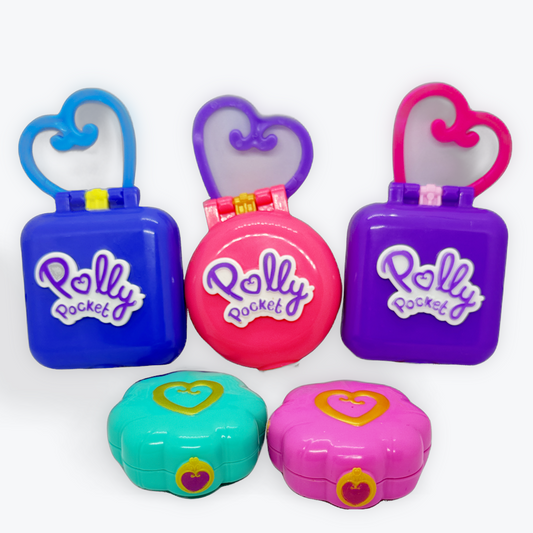 Polly Pocket Tiny World Locket Bundle