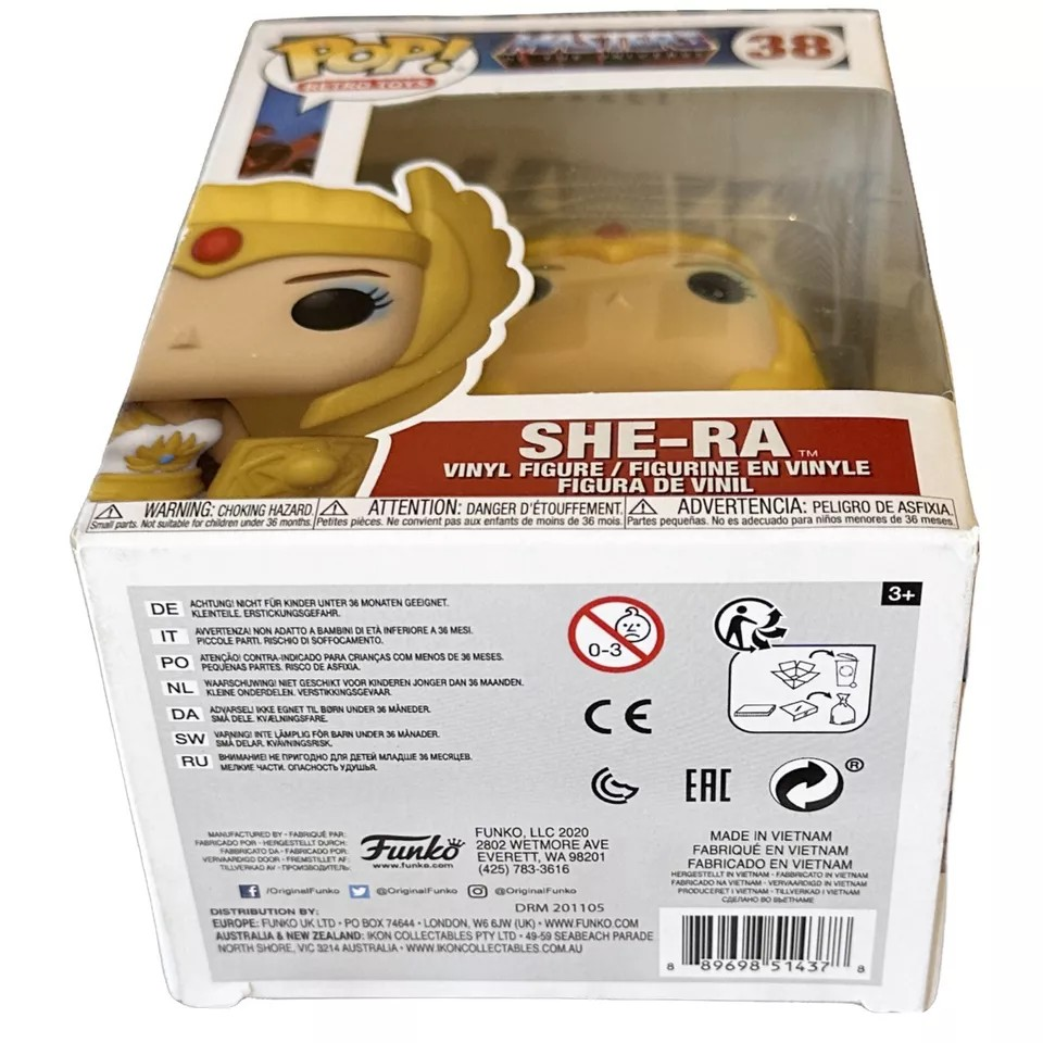 Funko Pop! Vinyl Funko MOTU She- Ra # 38 BNIB image 3