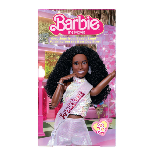 Barbie Signature Barbie The Movie Disco President Barbie Doll image 1