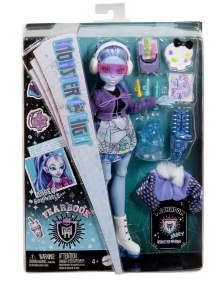 Monster High Fearbook Abbey Bominable Doll
