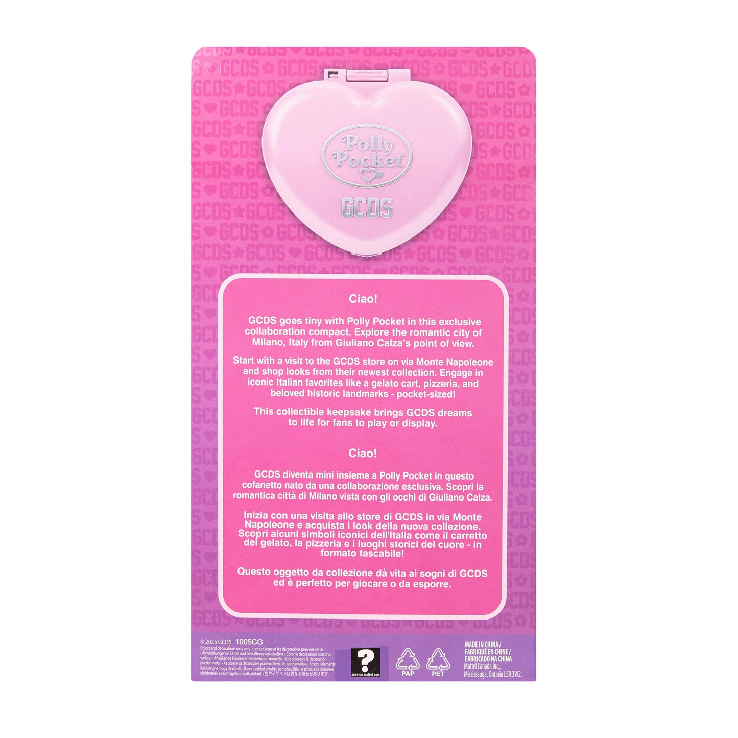 Polly Pocket x GCDS Keepsake Compact image 1