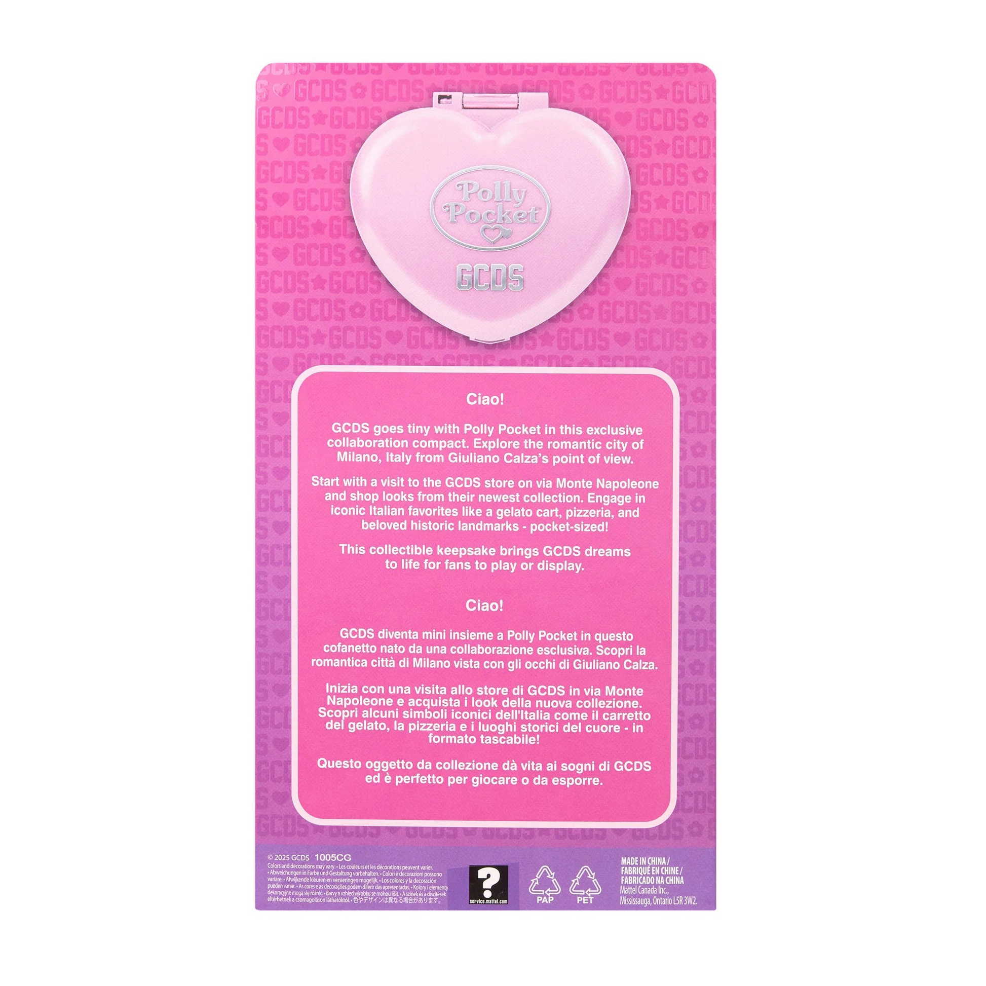 Polly Pocket x GCDS Keepsake Compact image 1