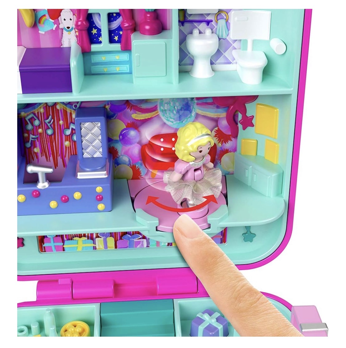 Polly Pocket Heritage Compact Playset 80th Anniversary