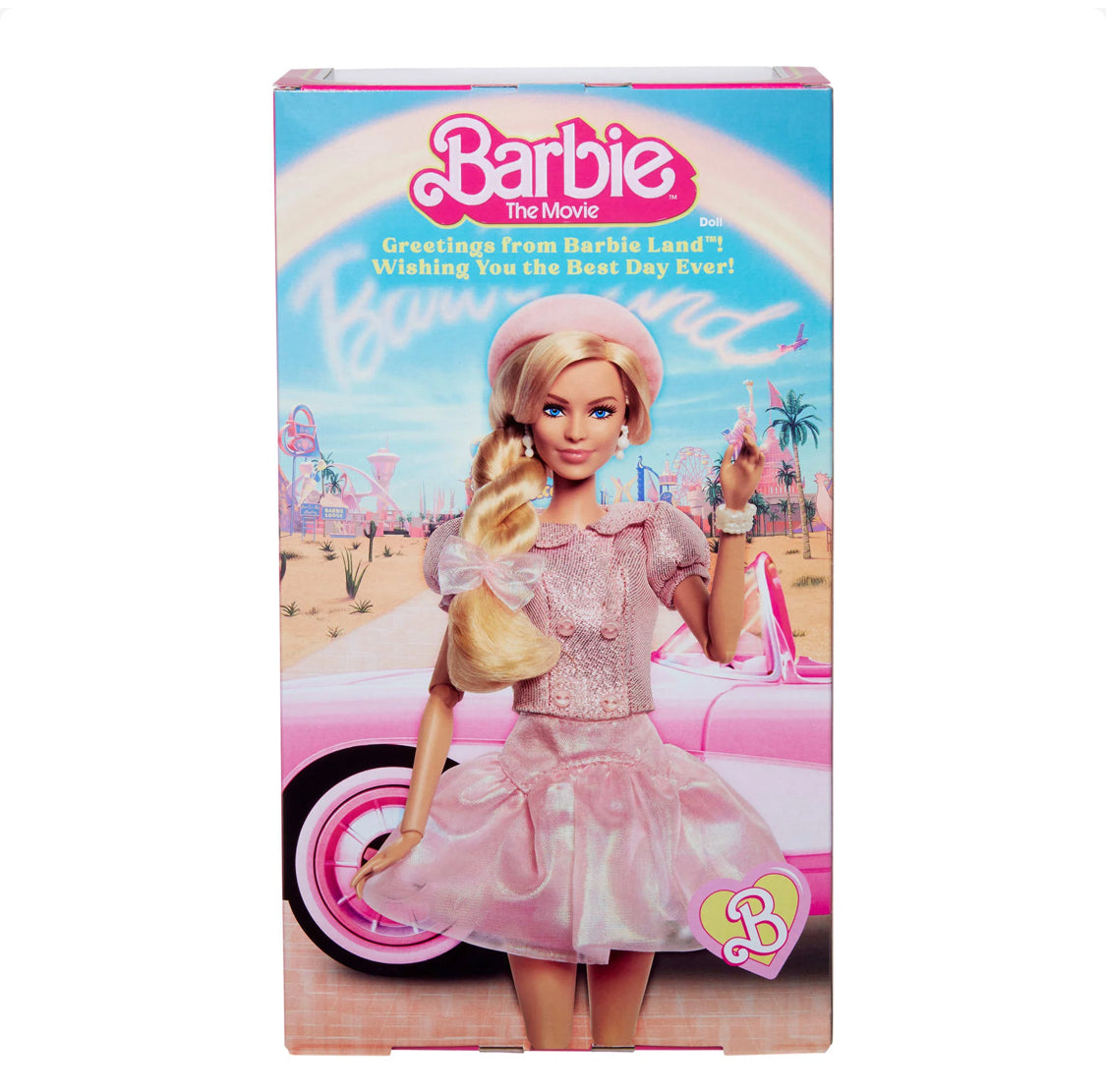 Barbie The Movie Pink Puffy Dress Barbie Doll image 3