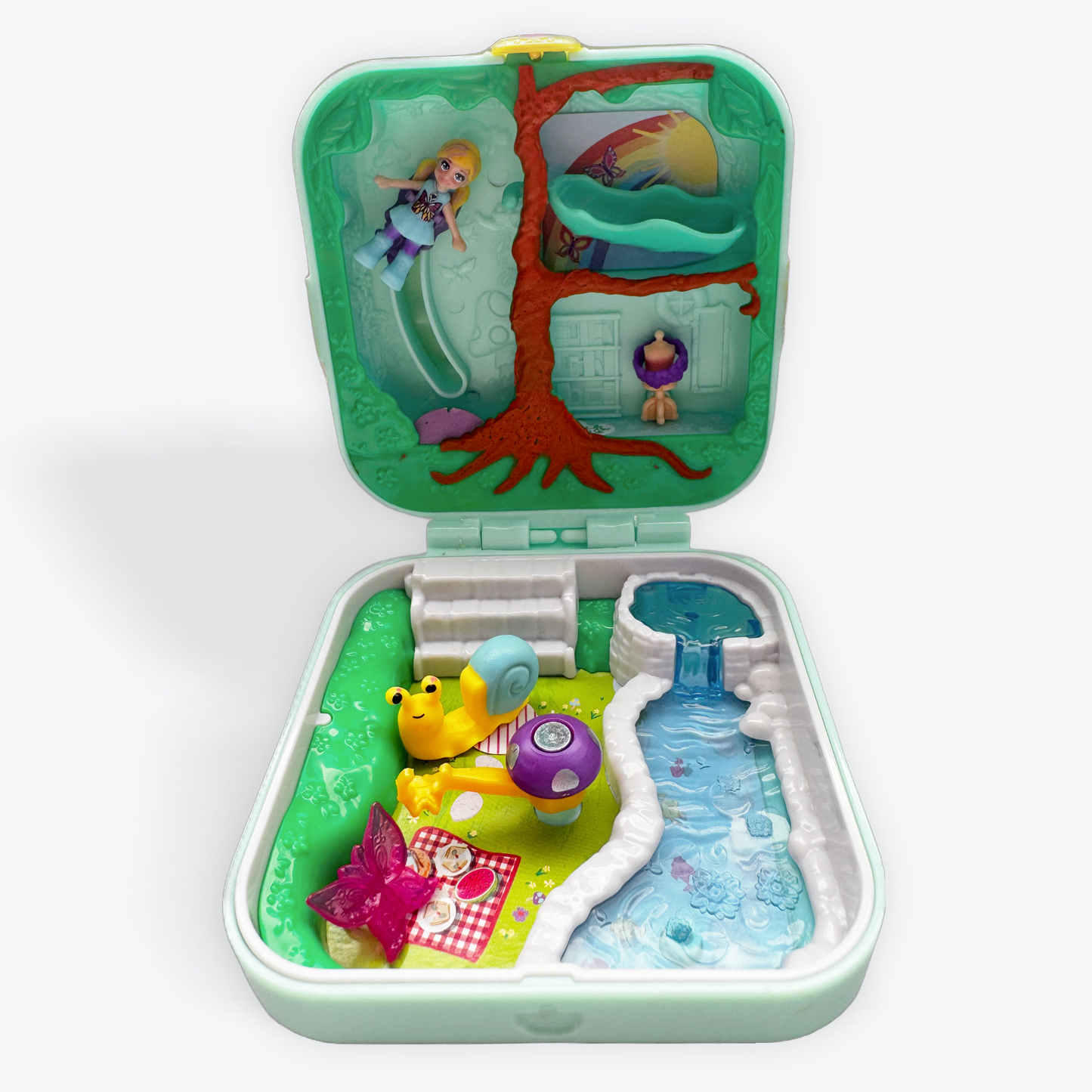 Polly Pocket Flutterific Forest Hidden Hideouts 2018 GDK79