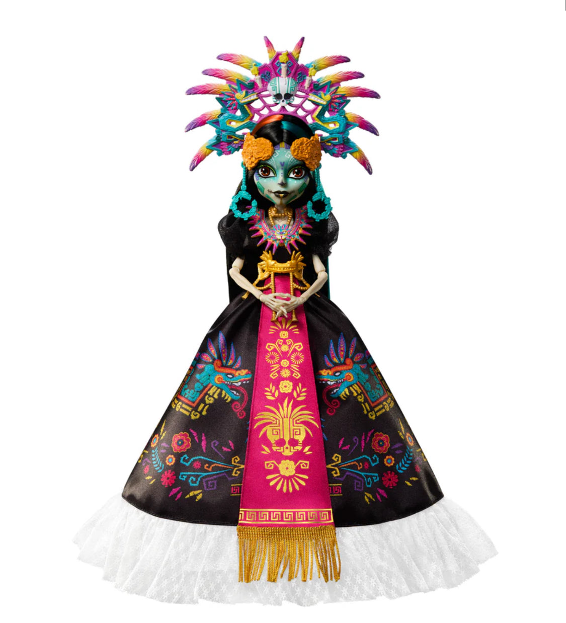 Monster High 2025 Dia De Muertos Skelita Calaveras Collector Doll