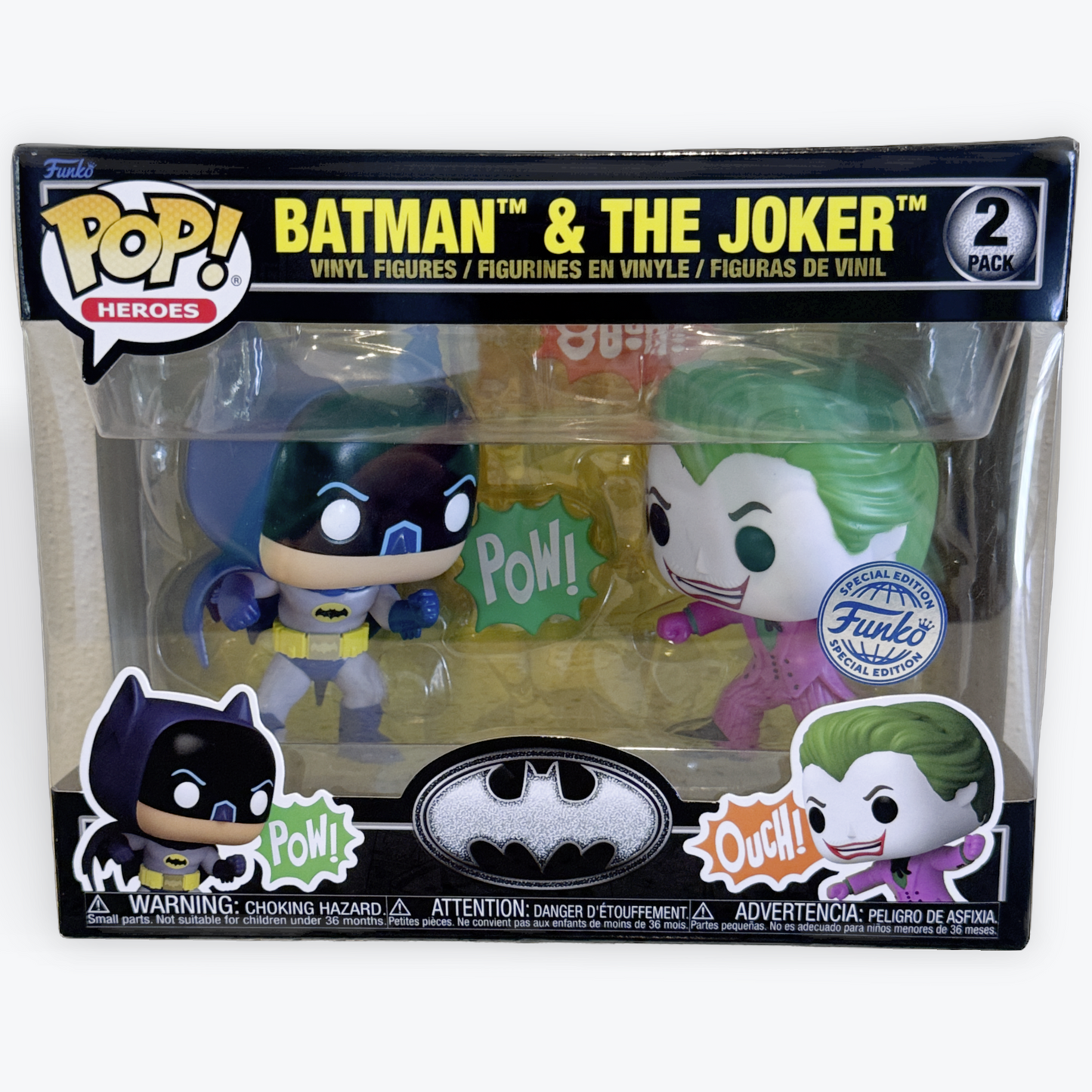 Funko Pop! Batman & The Joker 2 Pack - 85th Anniversary Collectible