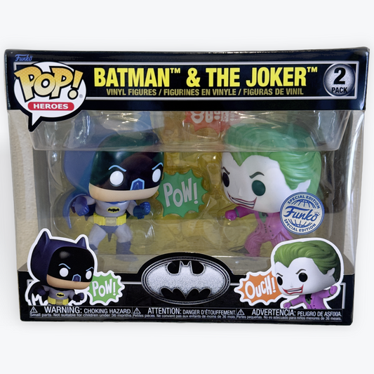 Funko Pop! Batman & The Joker 2 Pack - 85th Anniversary Collectible