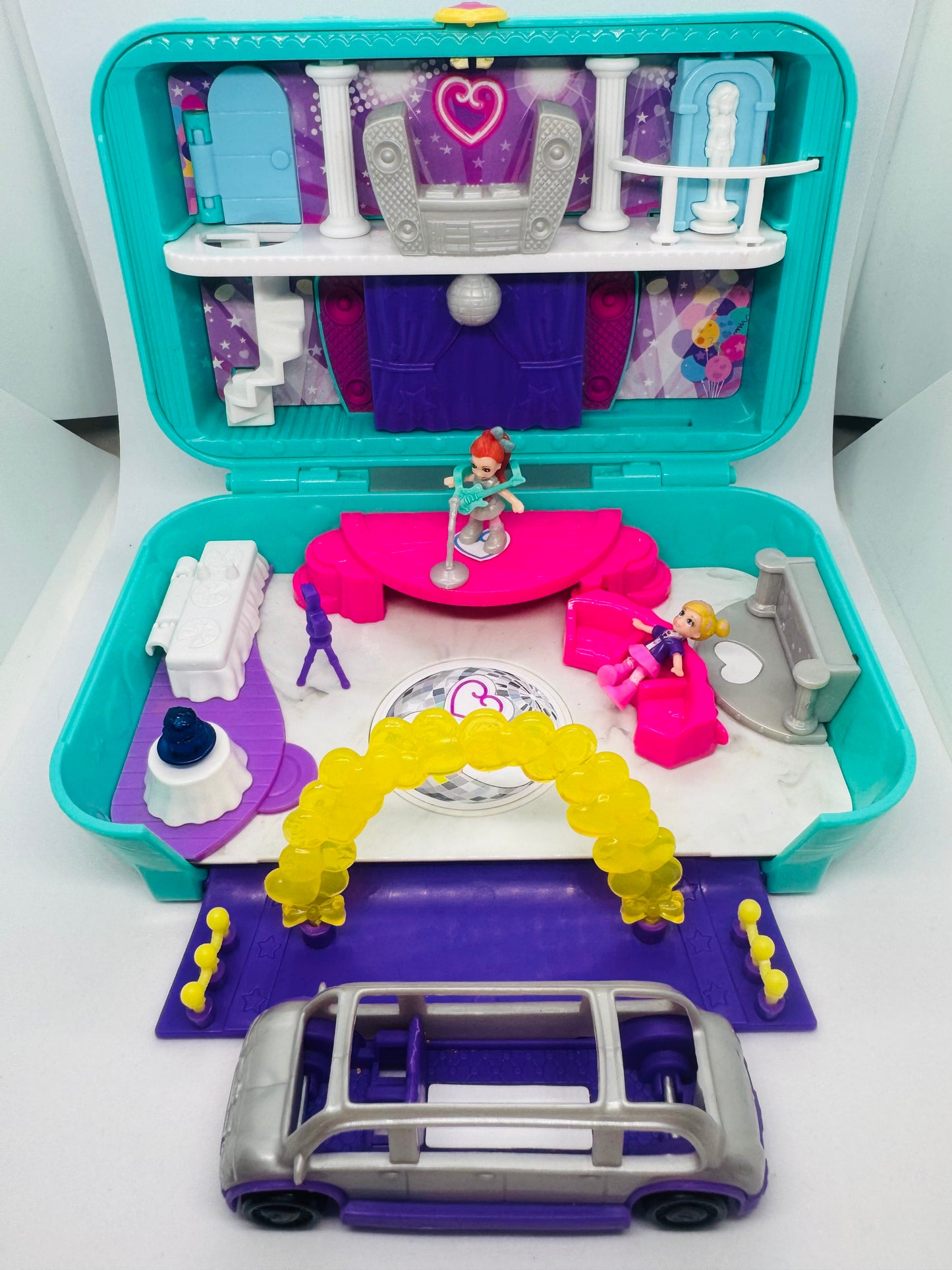Polly Pocket 2017 Hidden Place  Dance Par-tay Case FRY41