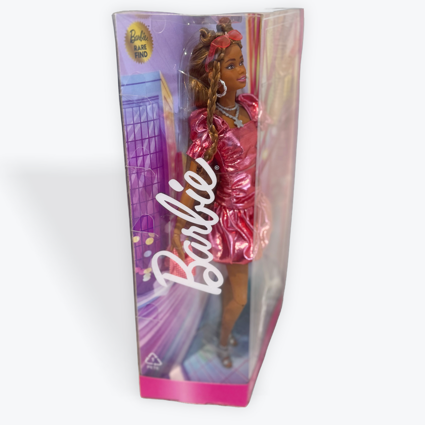 Barbie Deluxe Style Doll #6 RARE Christie in Coral Bubblehem Dress (Wave 2)