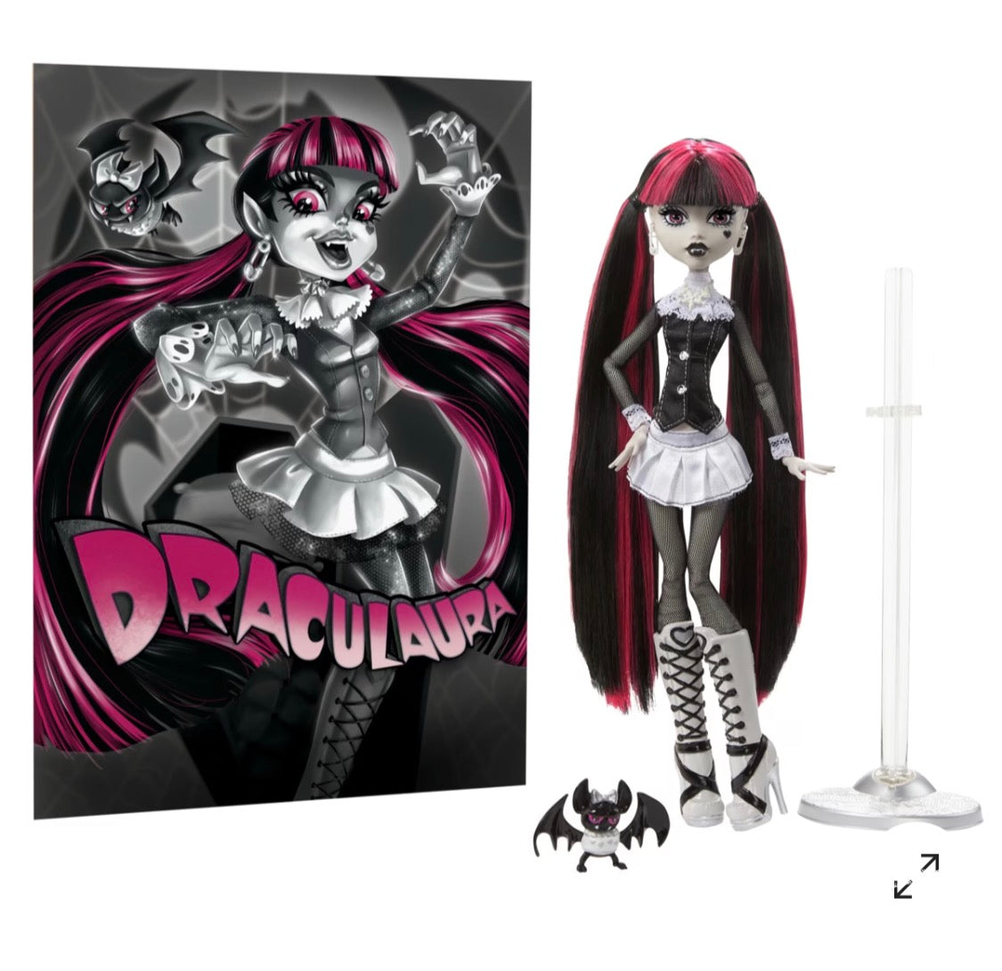 Monster High Reel Drama Draculaura Doll