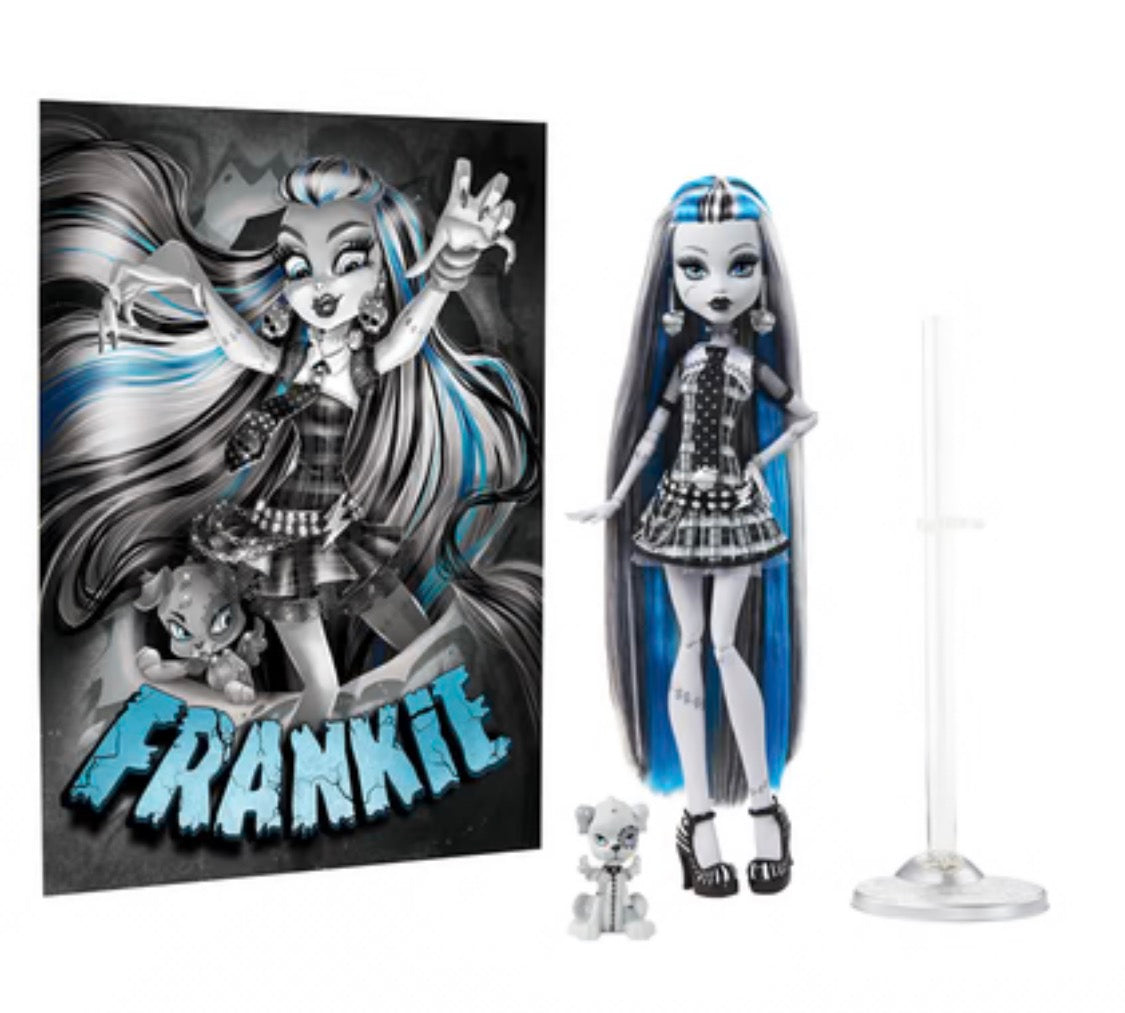 Monster High Reel Drama Frankie Stein Doll