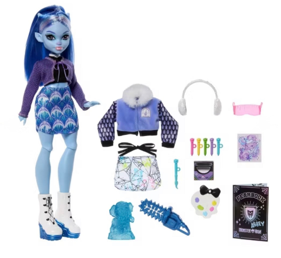 Monster High Fearbook Abbey Bominable Doll
