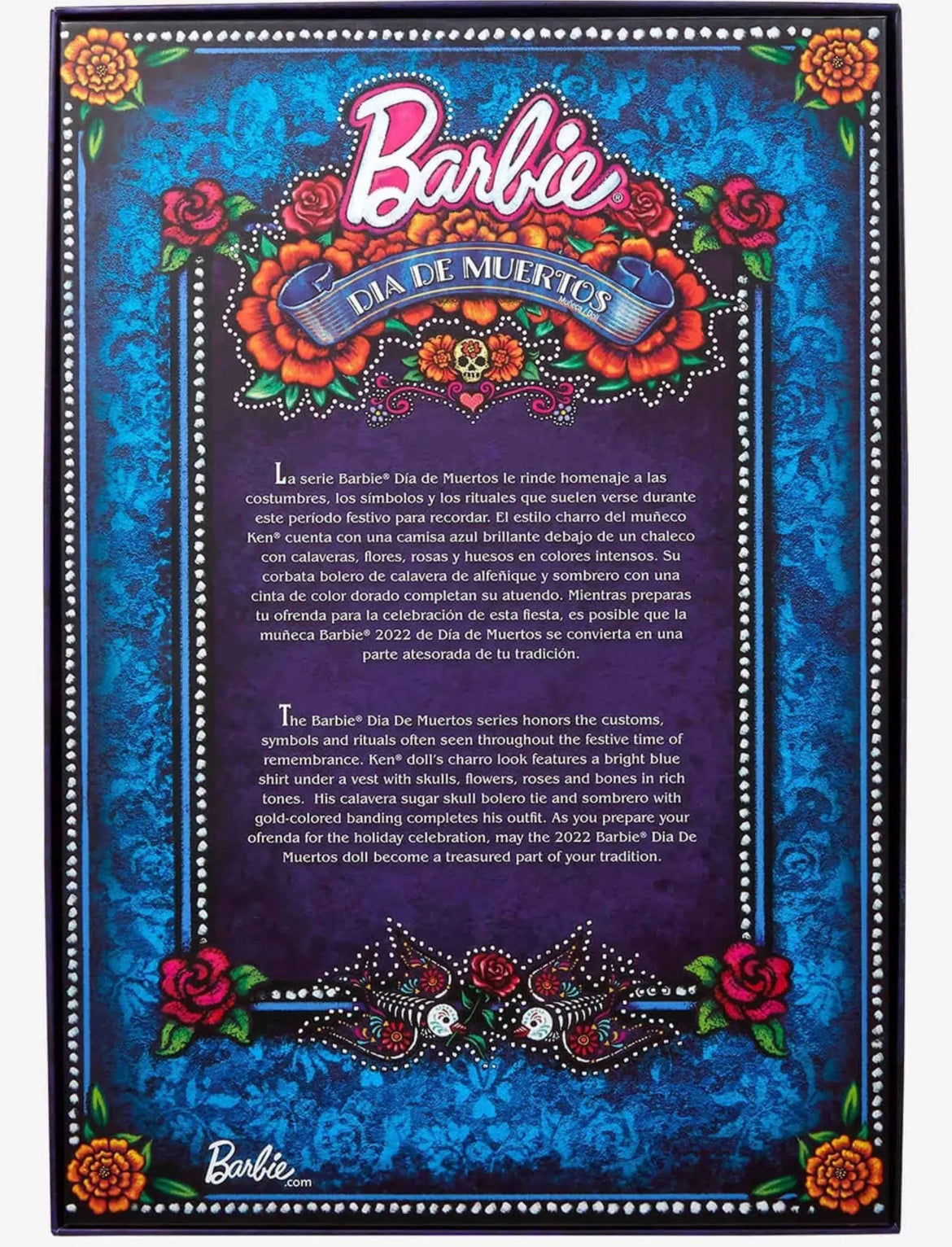 Barbie Signature 2022 Dia De Muertos Ken Doll