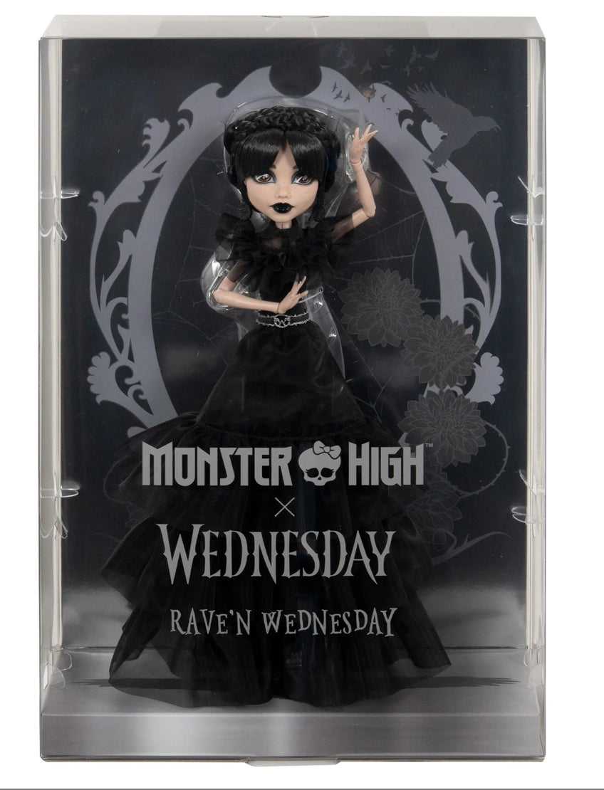 Monster High x Wednesday High Rave N Dance Wednesday Collector Doll