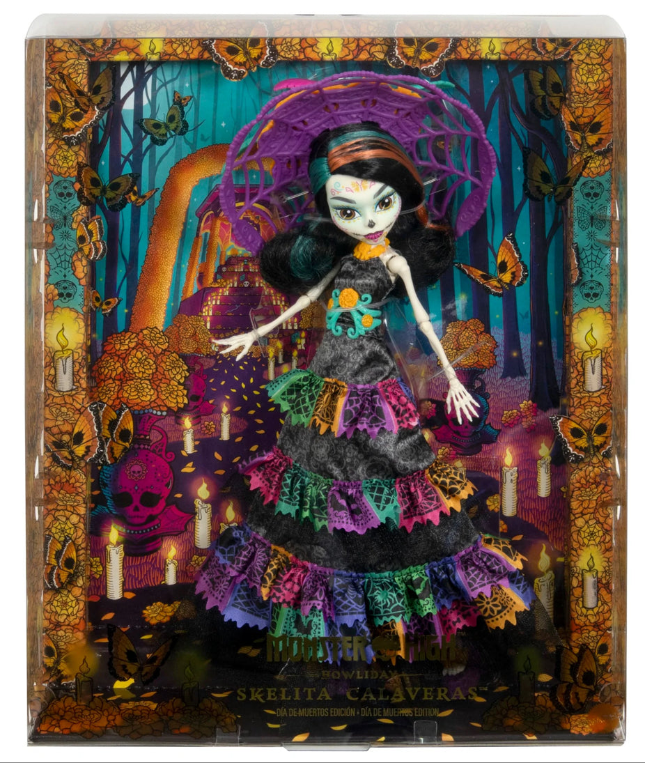 Monster High Howliday Dia De Muertos Skelita Calaveras Doll 2024