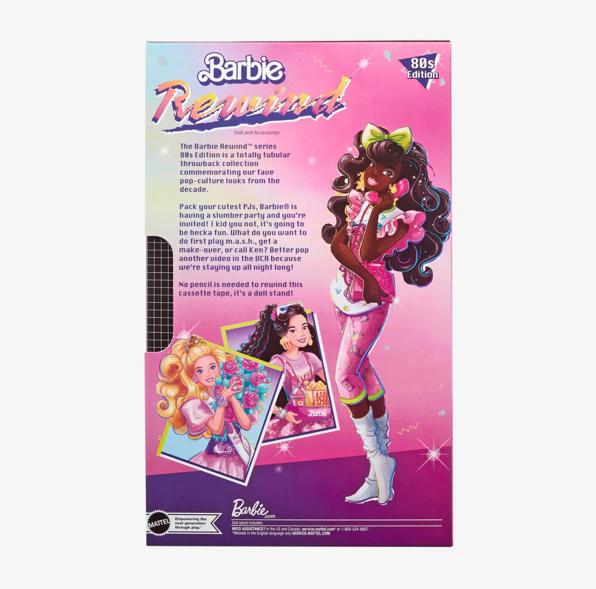 Barbie Signature Rewind 80's Doll Slumber Party