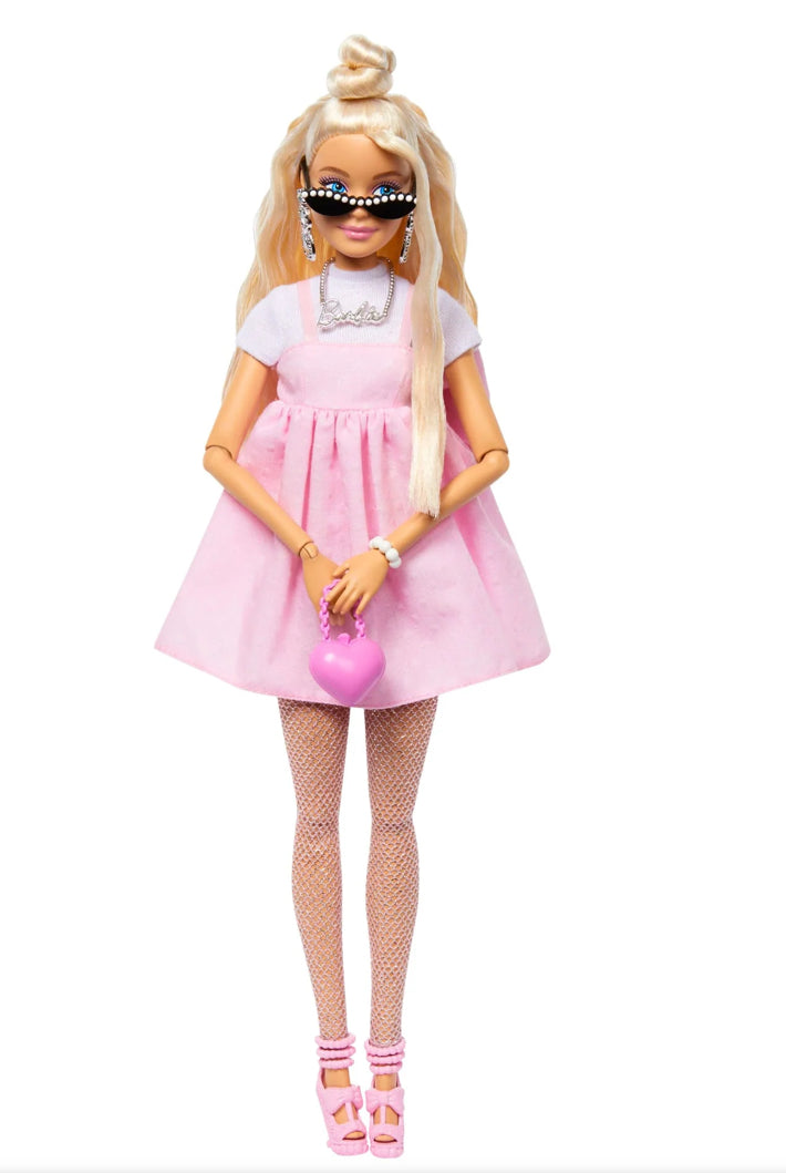 Barbie Deluxe Style Doll #3 in Pastel Pink Barbiecore Dress