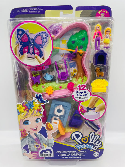 Polly Pocket Backyard Butterfly Playset Large