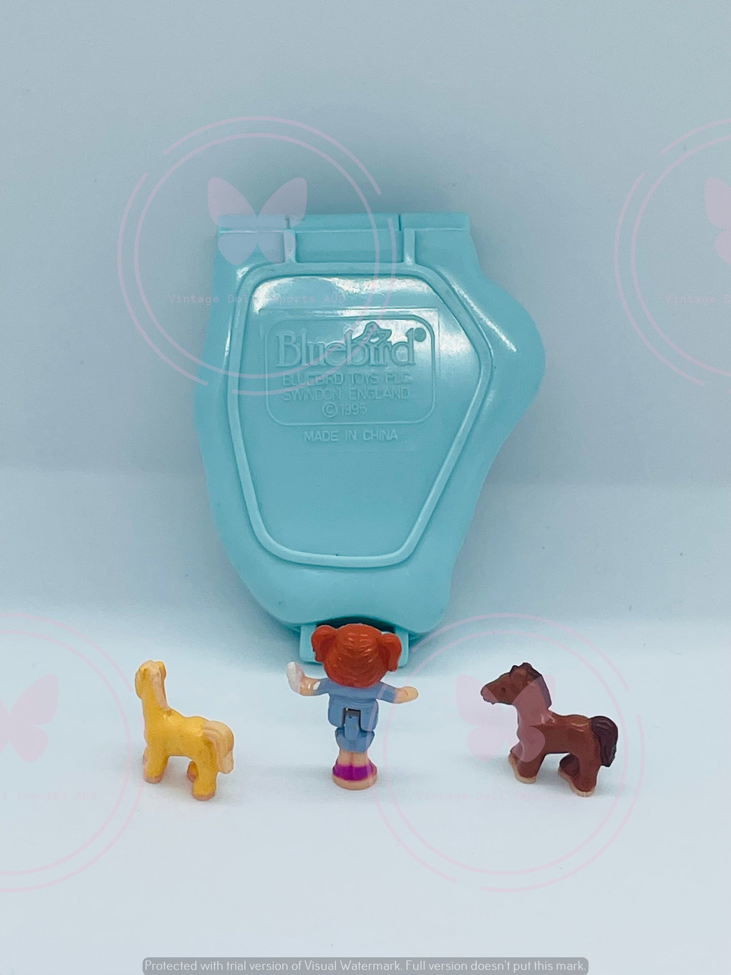 1995 Polly Pocket Pony Sisters Playset