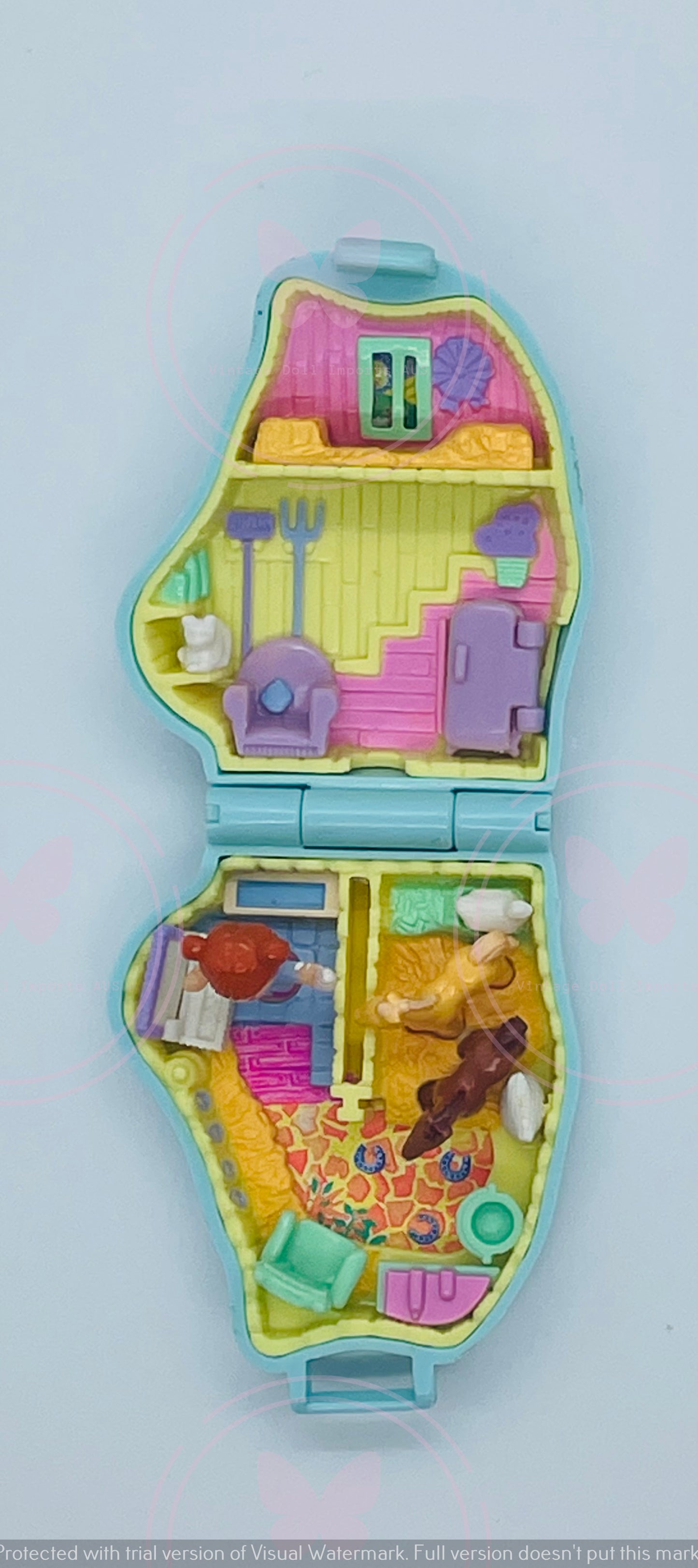 1995 Polly Pocket Pony Sisters Playset