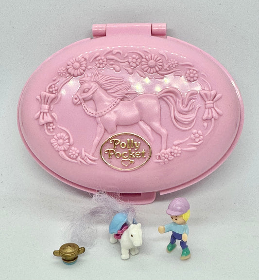 1995 Polly Pocket Shetland Pony Compact