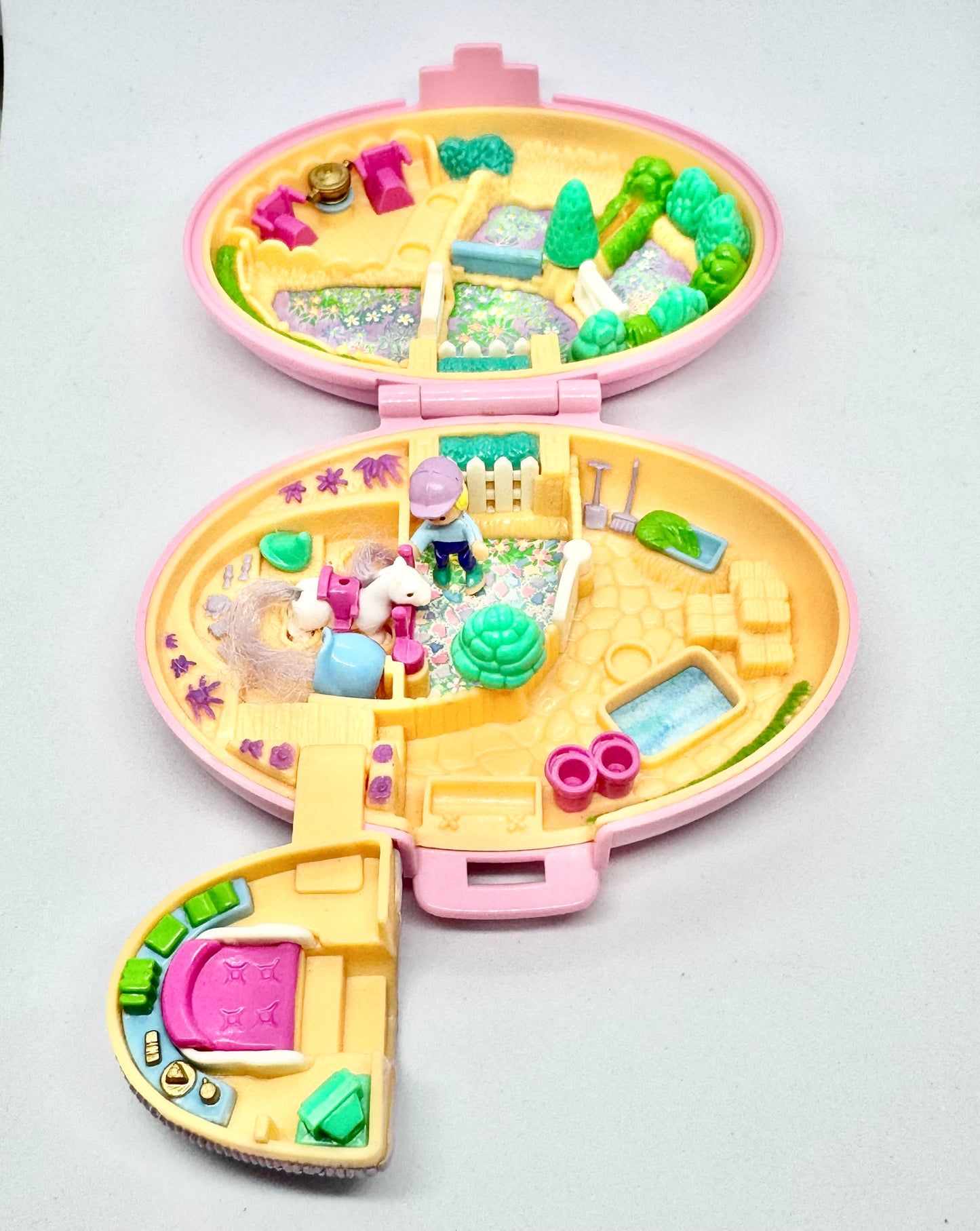 1995 Polly Pocket Shetland Pony Compact