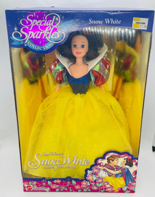 1994 Mattel Disney Snow White Special Sparkles Edition Doll