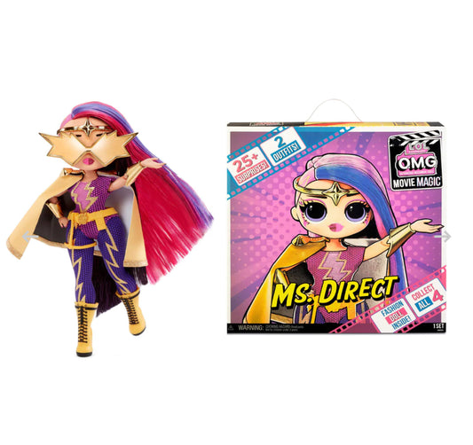 LOL OMG Surprise Movie Magic Ms. Direct Fashion Doll