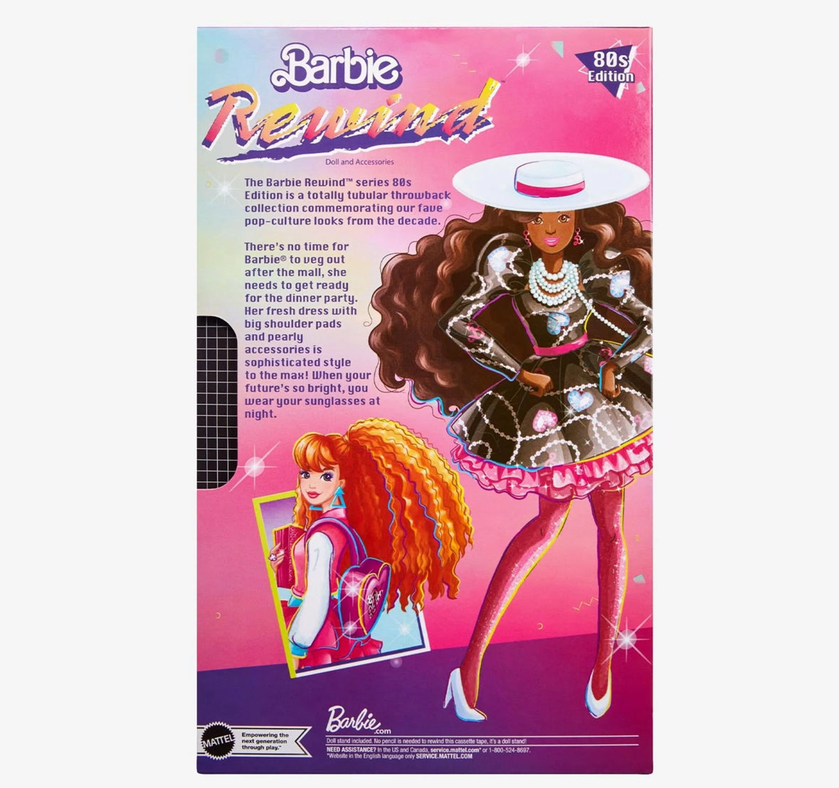Barbie Signature Rewind 80's Doll Sophisticated Style