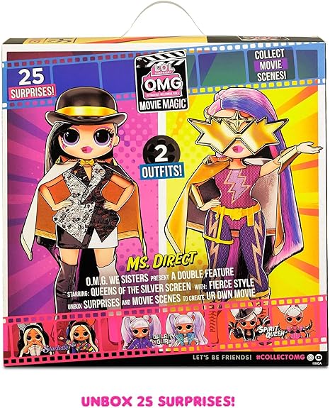 LOL OMG Surprise Movie Magic Ms. Direct Fashion Doll