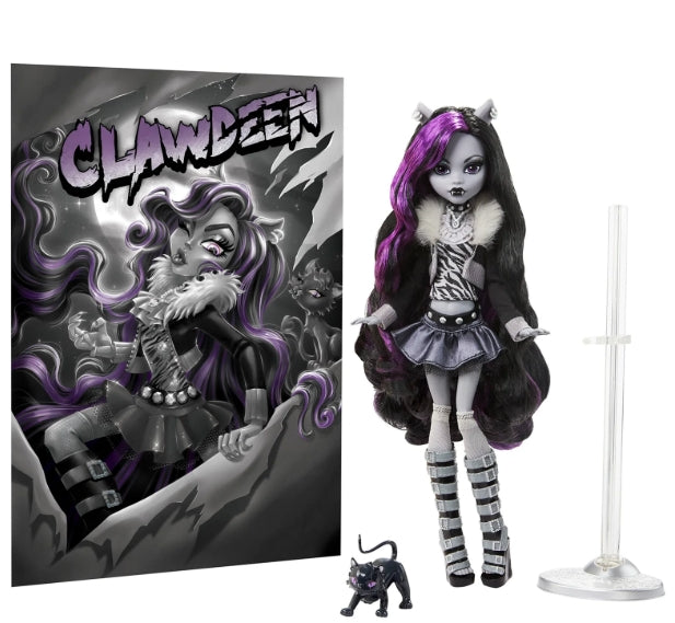 Monster High Reel Drama Clawdeen Wolf Doll