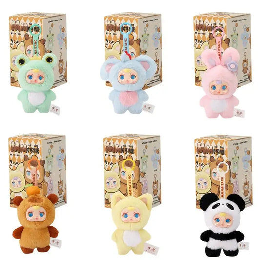 MM Milk Candy Keychain Mysterious Blind Box Pendant Doll (RANDOM) MINISO