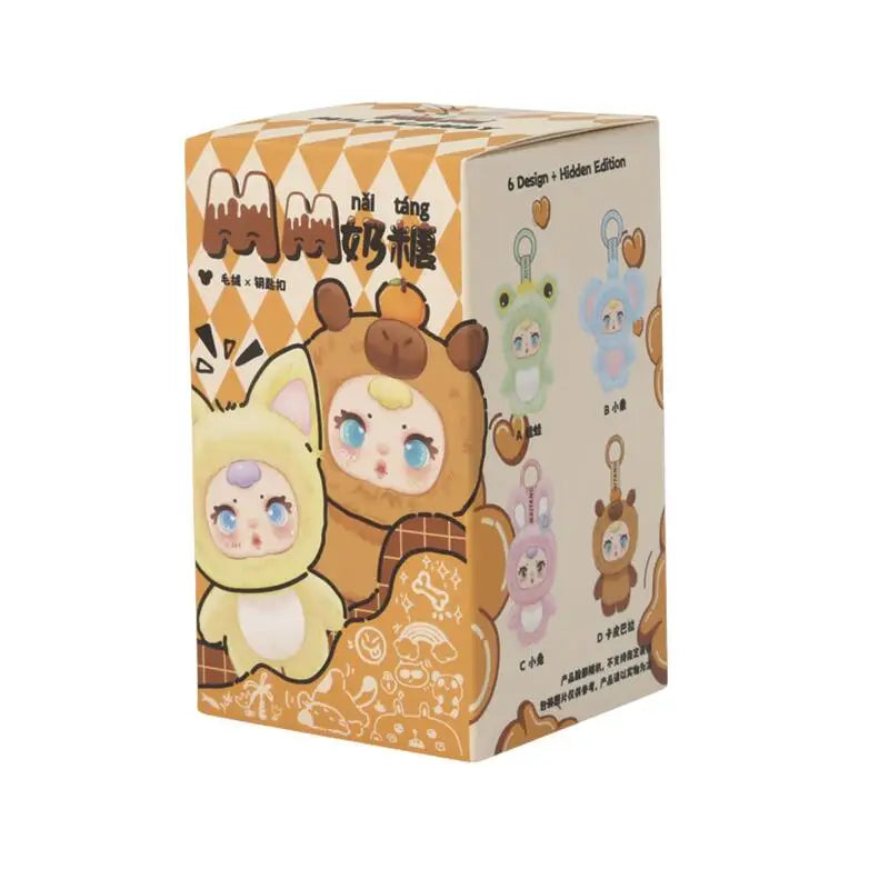 MM Milk Candy Keychain Mysterious Blind Box Pendant Doll (RANDOM) MINISO