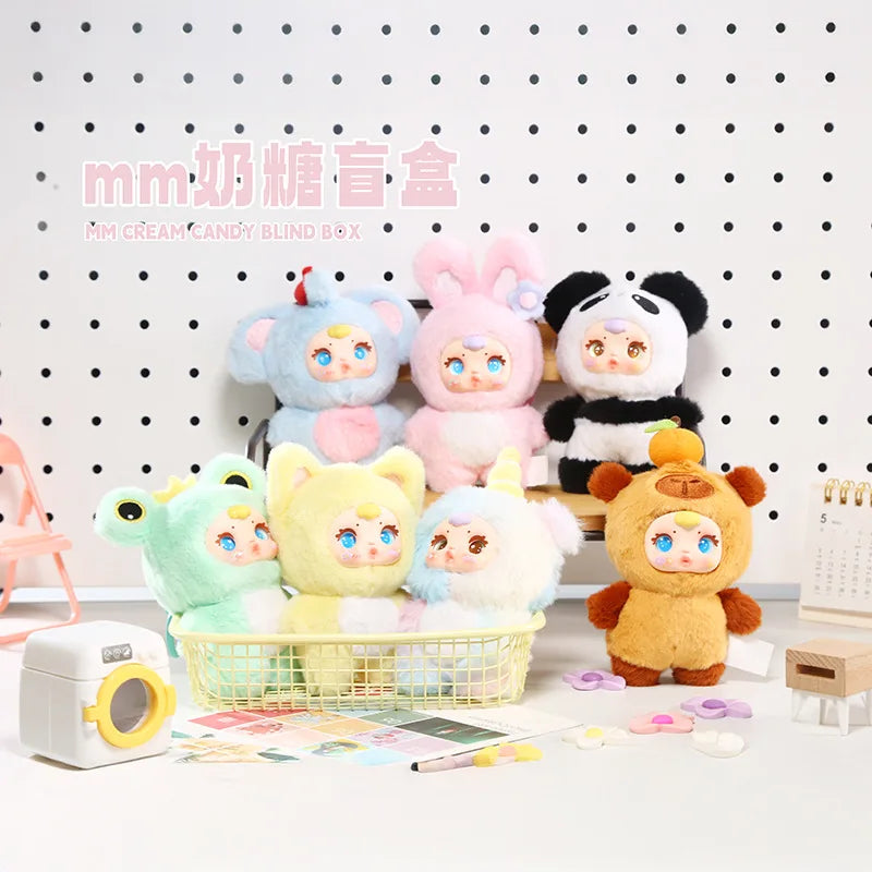MM Milk Candy Keychain Mysterious Blind Box Pendant Doll (RANDOM) MINISO