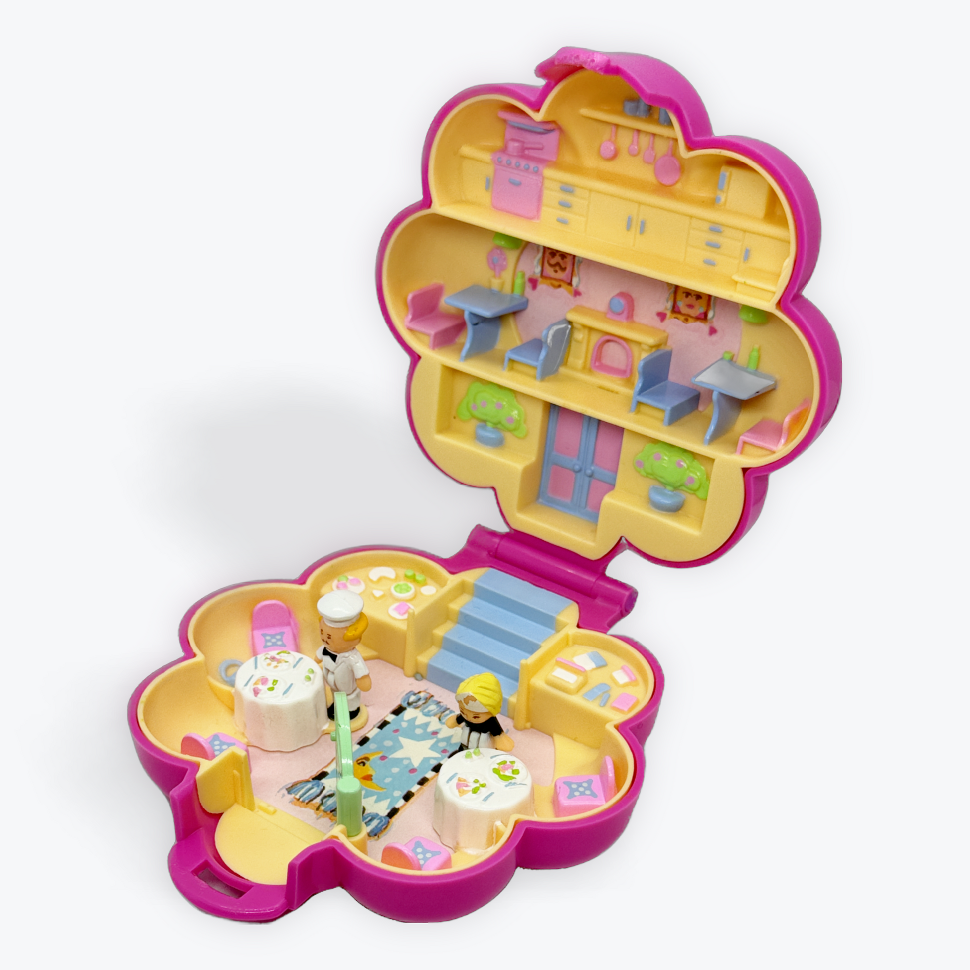 1990 Polly Pocket Mr Fry’s Restaurant Compact image 1
