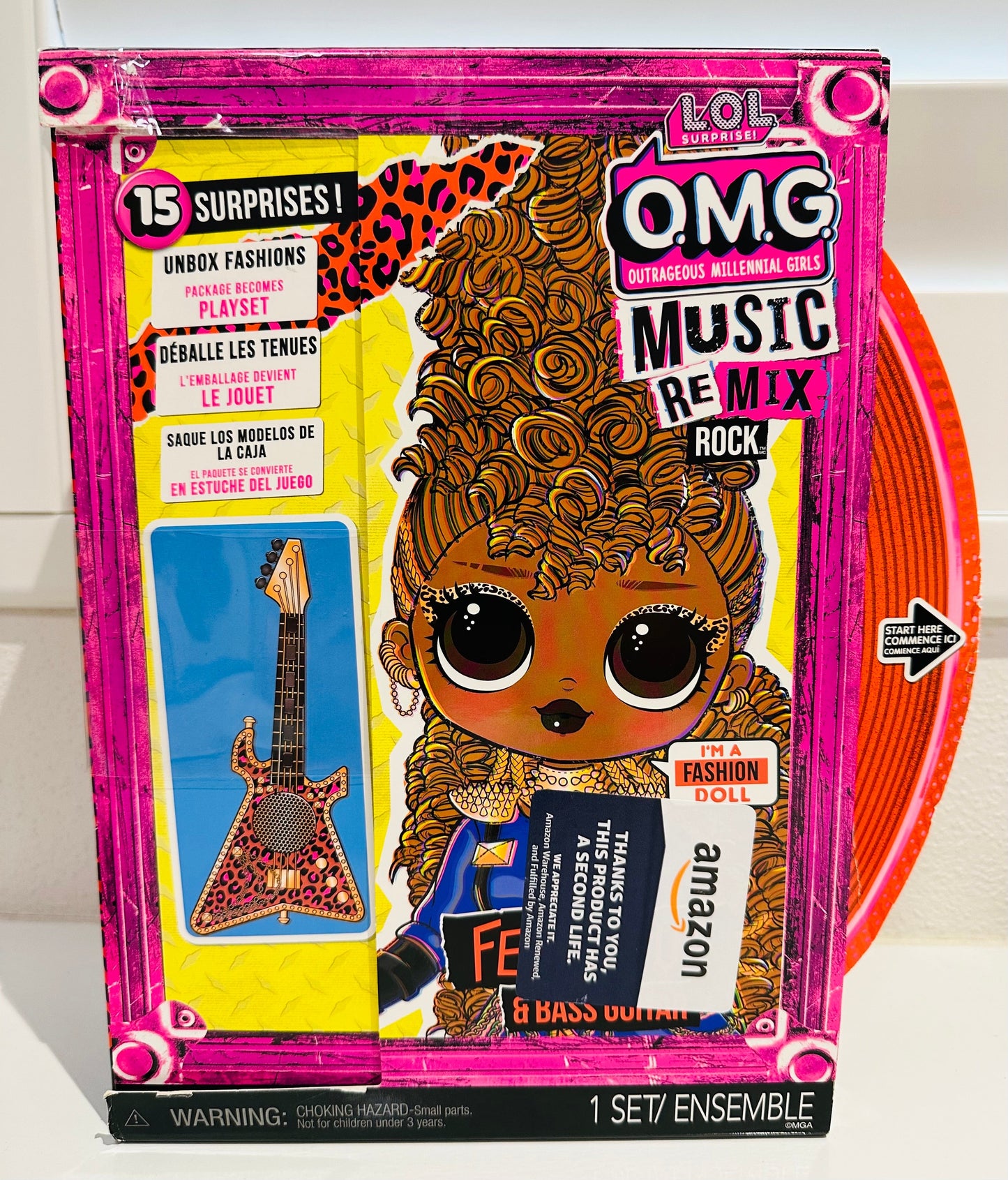 LOL OMG Surprise Remix Rock Ferocious Fashion Doll image 4