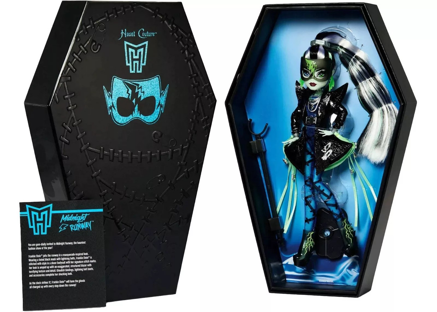 Monster High Haunt Couture Midnight Runway Frankie Stein Doll