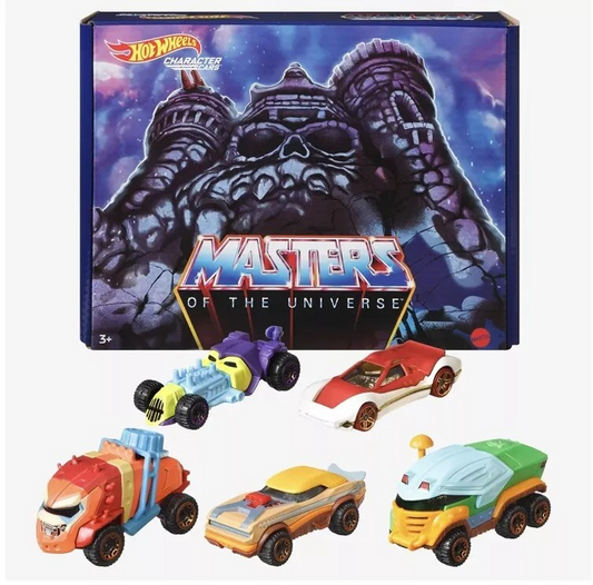 MOTU Hot Wheels Character Cars Collector Pack