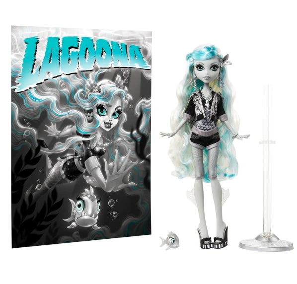 Monster High Reel Drama Lagoona Blue Doll