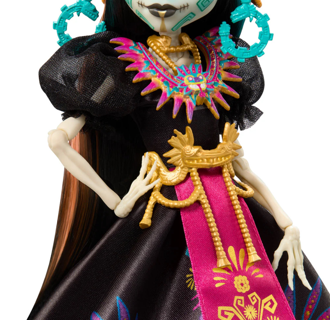 Monster High 2025 Dia De Muertos Skelita Calaveras Collector Doll